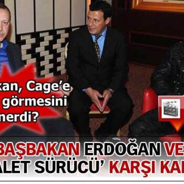 Başbakan ve 'Hayalet Sürücü' karşı karşıya