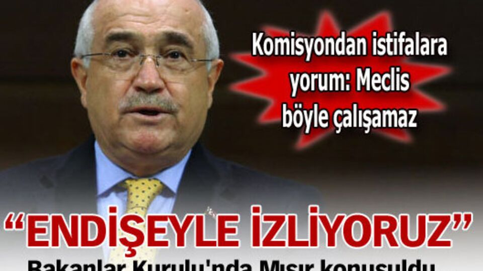 "Endişeyle takip ediyoruz"