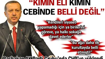 "Kimin eli kimin cebinde belli değil"