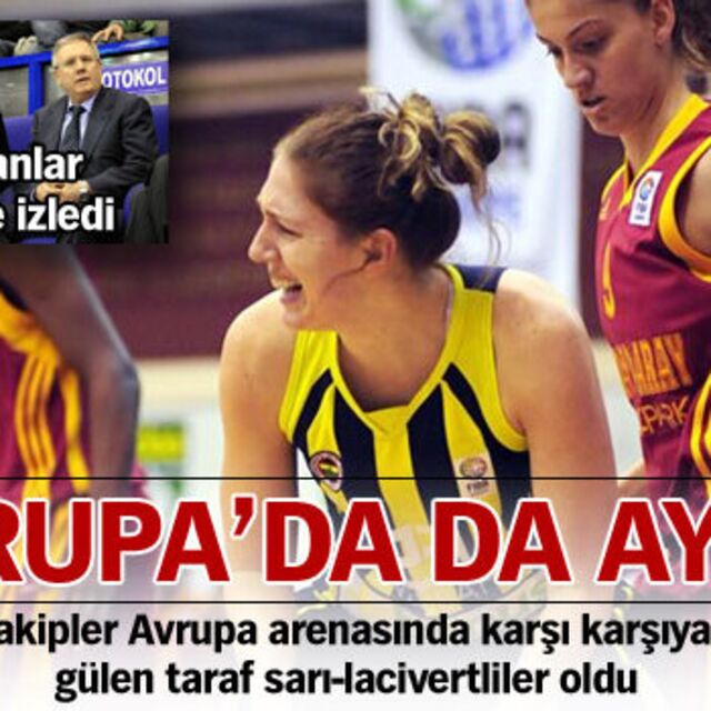 Fenerbahçe Avrupa'da da kazandı!