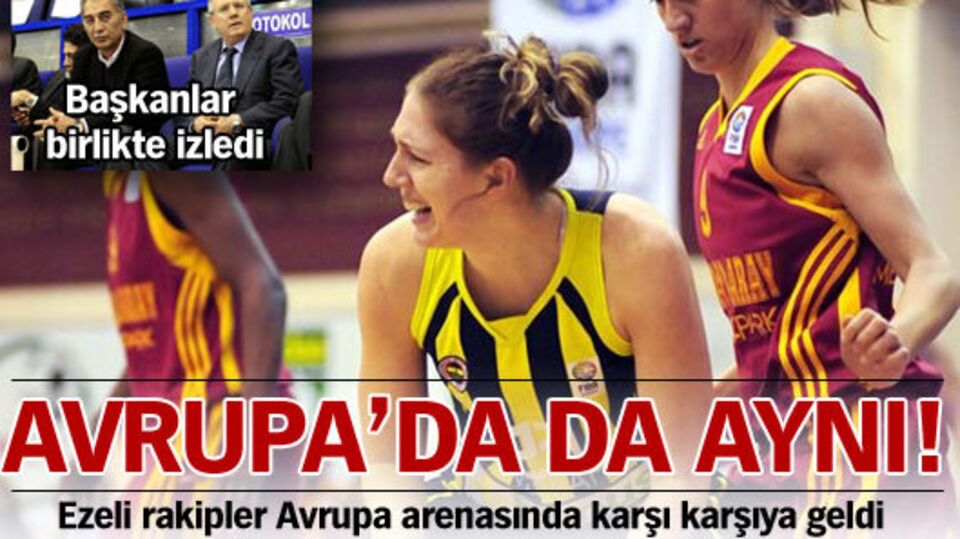 Fenerbahçe Avrupa'da da kazandı!