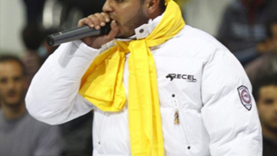 Tunus'un devrimci rap'çisi sahnede