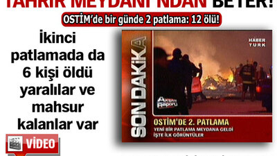 Ankara'da bir günde iki patlama!