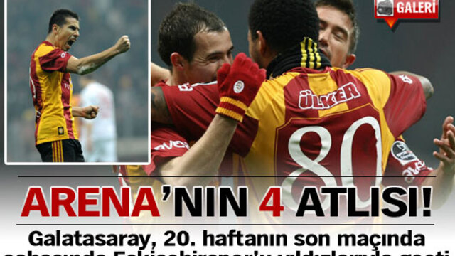 Arena'nın 4 atlısı!