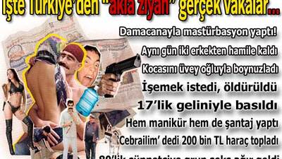 Türkiye'den inanılmaz 3. sayfa haberleri!