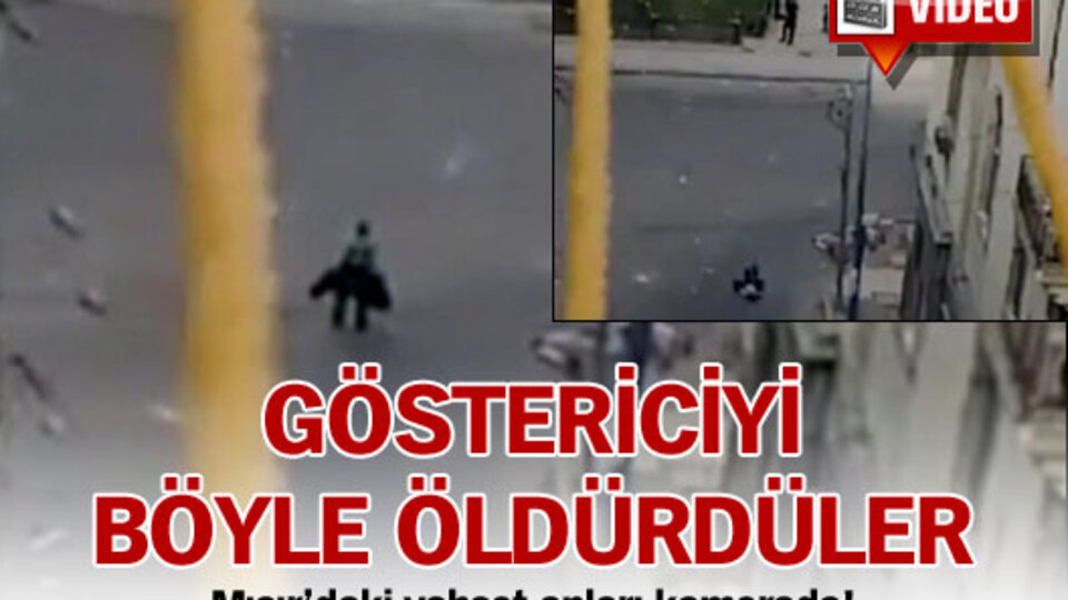Mısır'daki vahşet anları kamerada! - VİDEO
