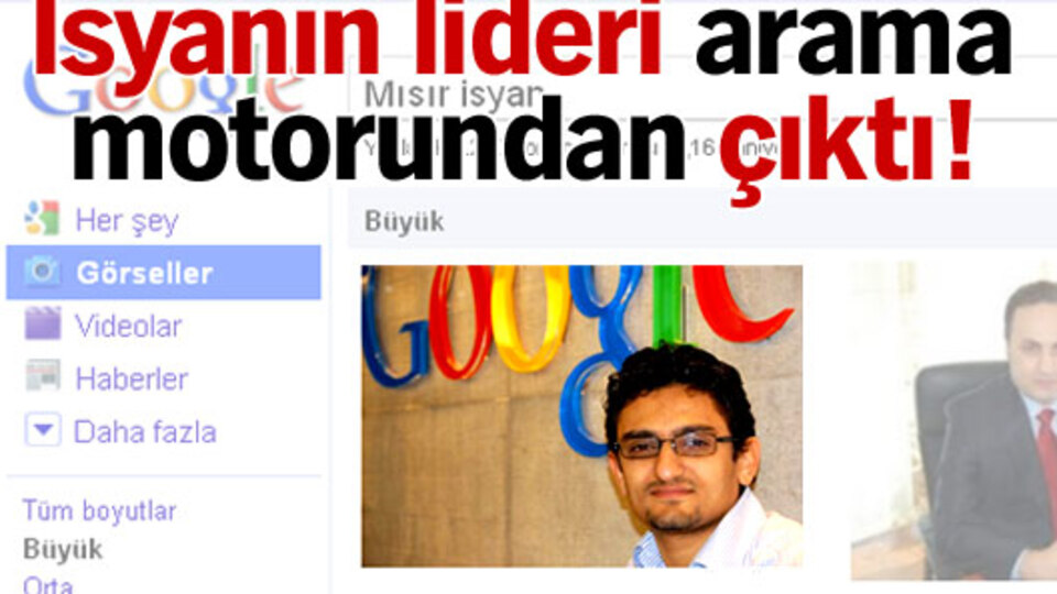 İsyanın lideri arama motorundan çıktı