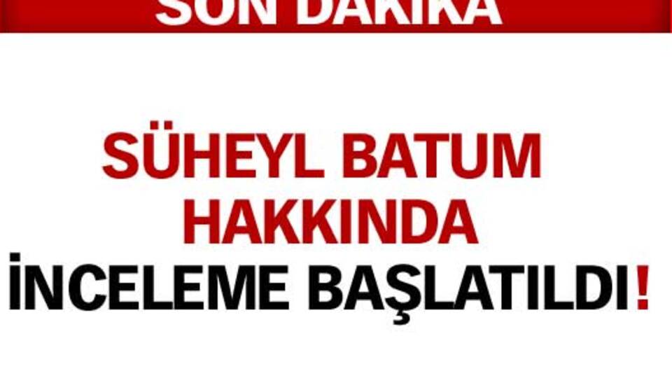 Süheyl Batum'un sözlerine tepki