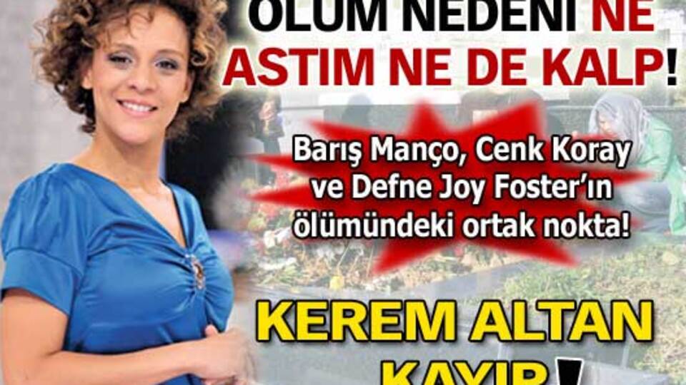 Ölüm nedeni ne astım ne de kalp krizi!