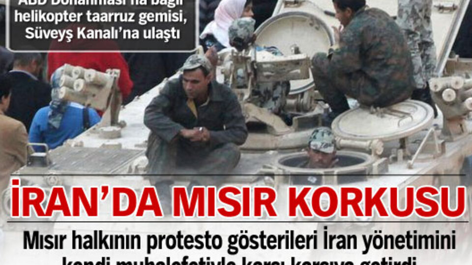 İran'da Mısır korkusu
