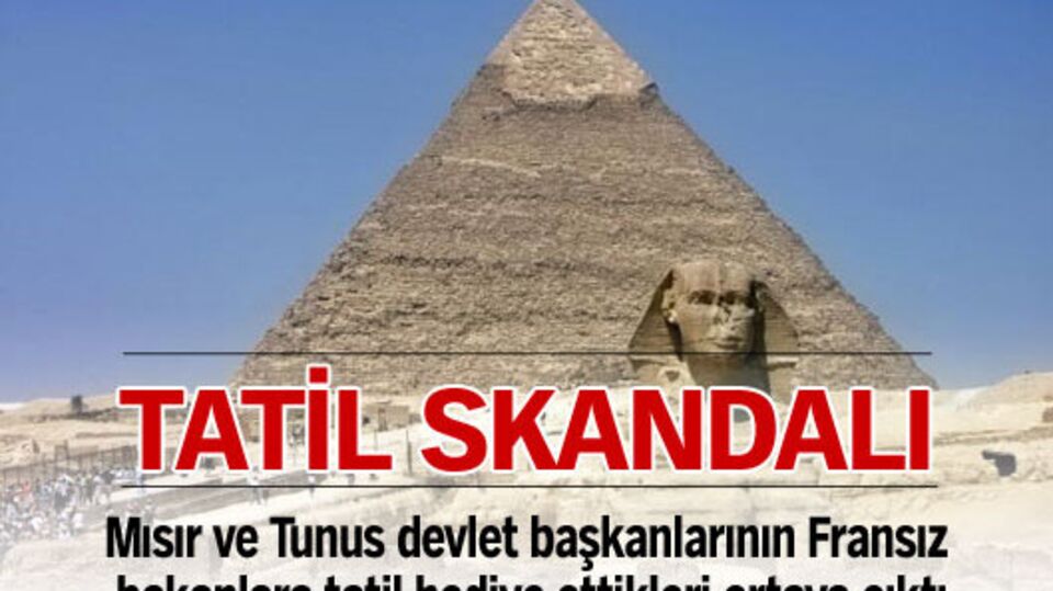 Fransız siyasetçilerin tatil skandalları
