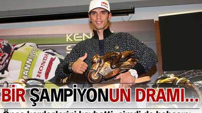 Şampiyonun baba acısı!