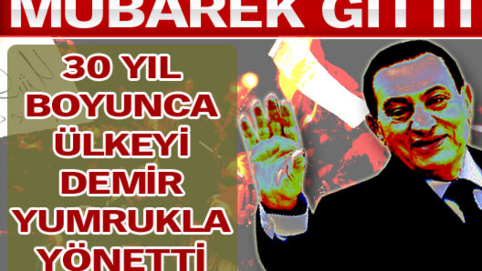 İşte Hüsnü Mübarek'in iktidar yılları - GALERİ - VİDEO