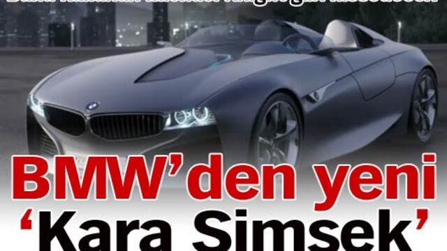 BMW'den yeni 'Kara Şimşek' VİDEO