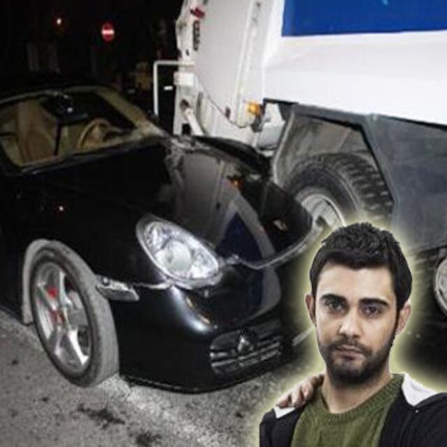 Kaza sahnesi gerçek çıktı!
