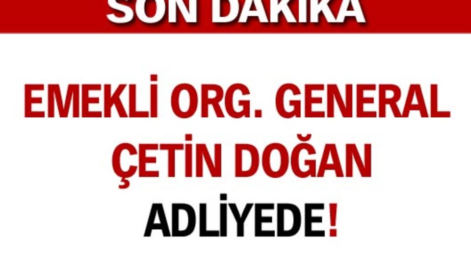 Çetin Doğan tutuklandı!