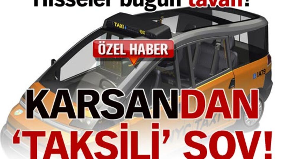 Karsan'dan 'taksili' şov!