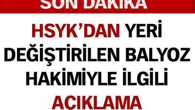 HSYK'dan açıklama