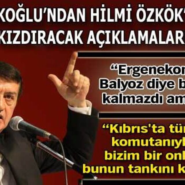 Pamukoğlu'ndan Özkök'e sert eleştiri