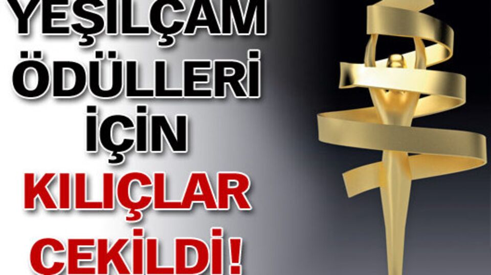 Yeşilçam Ödülleri için kılıçlar çekildi!