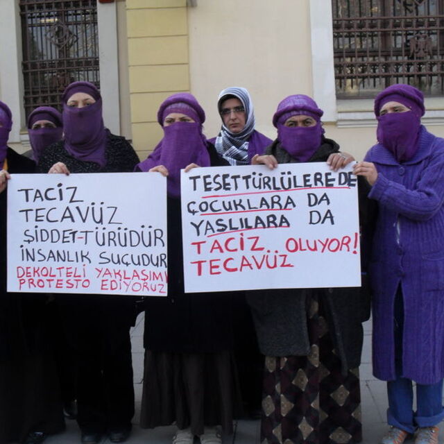 "Türbanlı bir bayan olarak tacize uğradım"