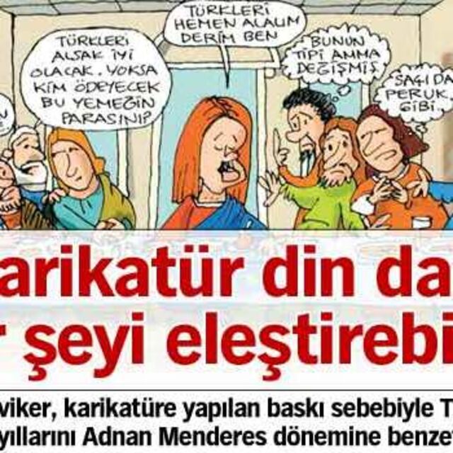 Türkiye'nin karikatürle imtihanı