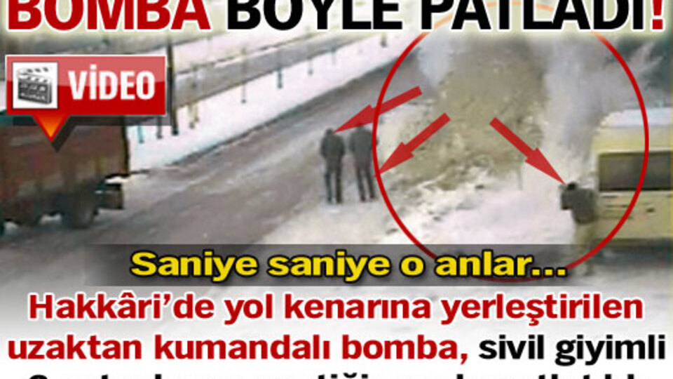 2 astsubayın geçtiği sırada... VİDEO