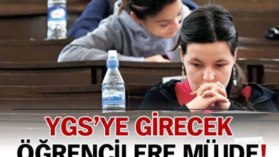 YGS'ye girecek öğrencilere müjde!
