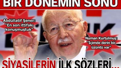 Ölümünün ardından kim ne dedi?