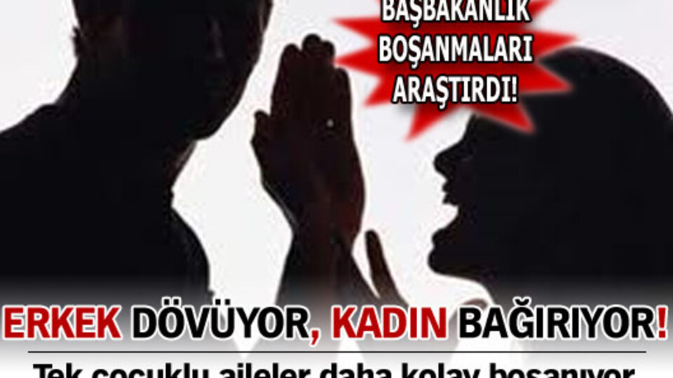 Başbakanlık boşanmaları araştırdı