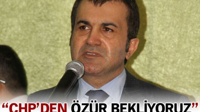 "CHP'den özür bekliyoruz"