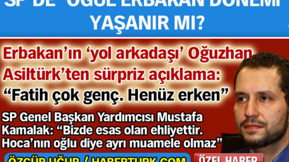 SP'de 'İkinci Erbakan Dönemi' olur mu?