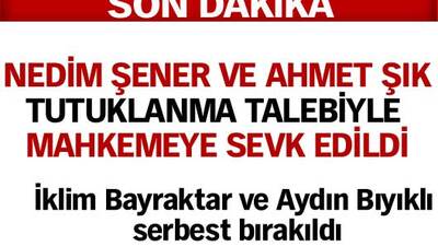 Mahkemeye sevk edildiler