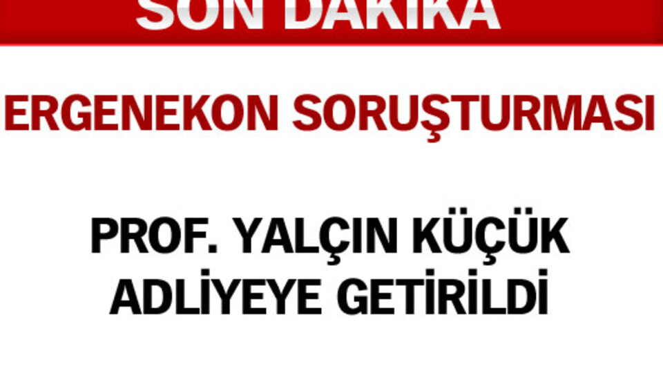 Yalçın Küçük adliyede!