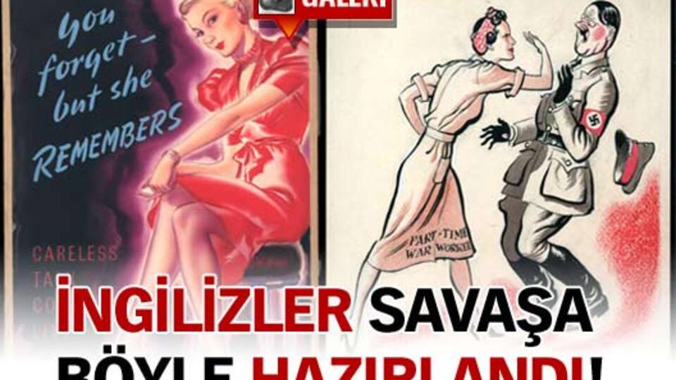 İngilizler savaşa böyle hazırlandı! GALERİ