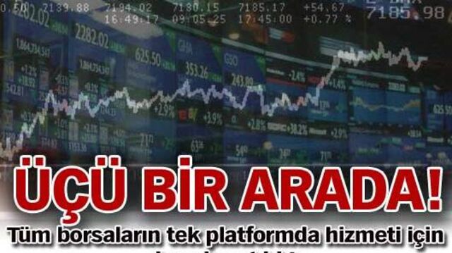 Üçü bir arada!