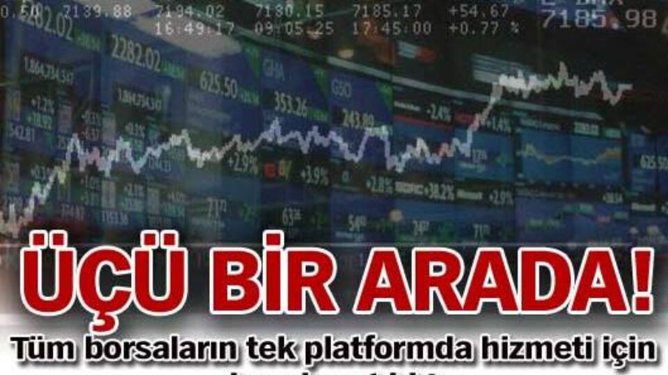 Üçü bir arada!