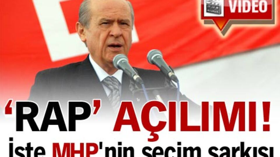 MHP'den 'rap' açılımı