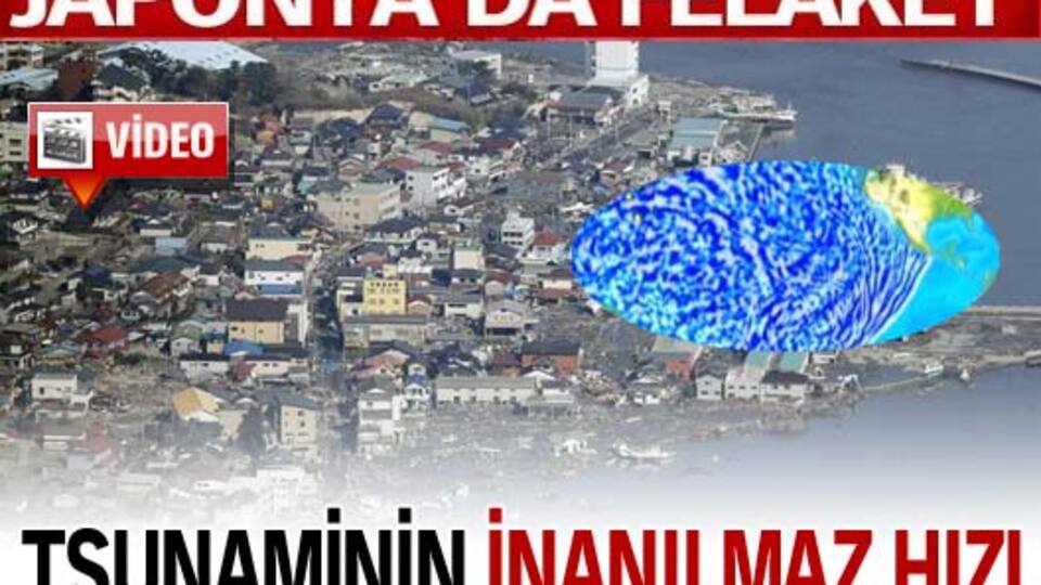 Tsunaminin inanılmaz hızı!