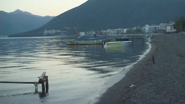 Marmaris'te deniz çekildi!