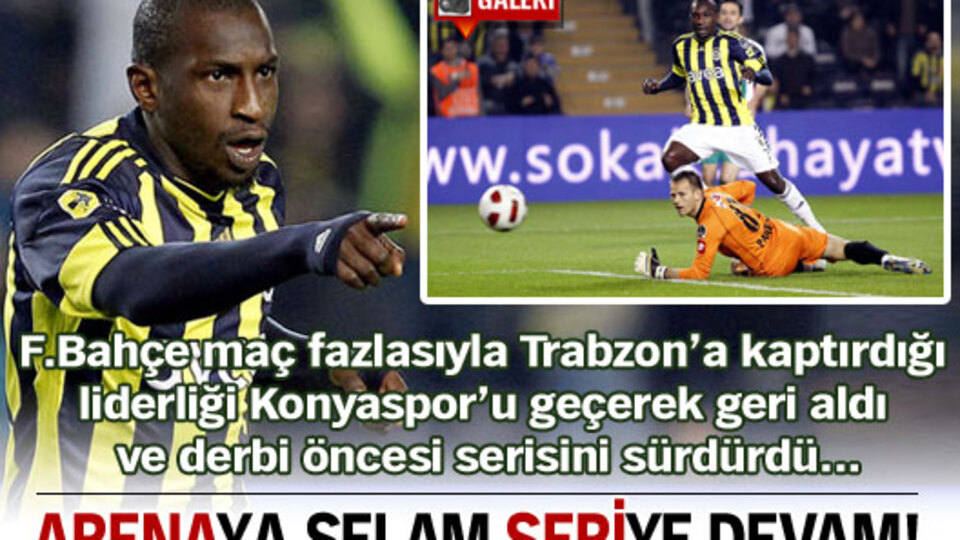 Arena'ya selam 'seri'ye devam!