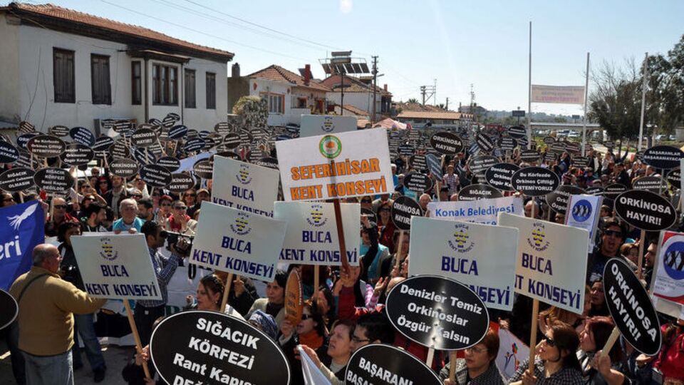Balıkçıların 'orkinos' isyanı! GALERİ