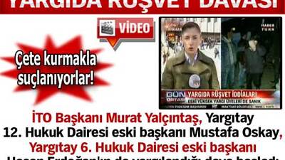 "Yargıda rüşvet"i anlattılar