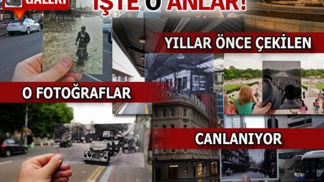 Fotoğrafları canlandırdılar! GALERİ