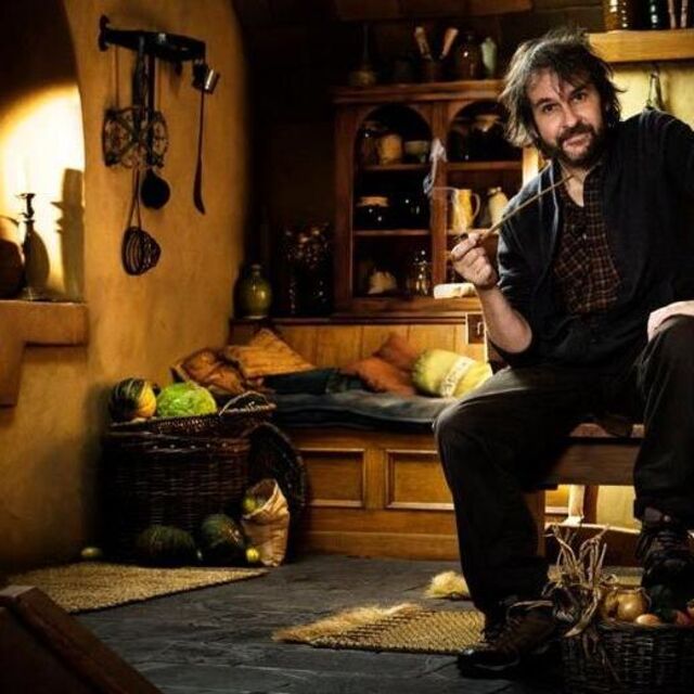 'Hobbit'in setinden ilk kareler!