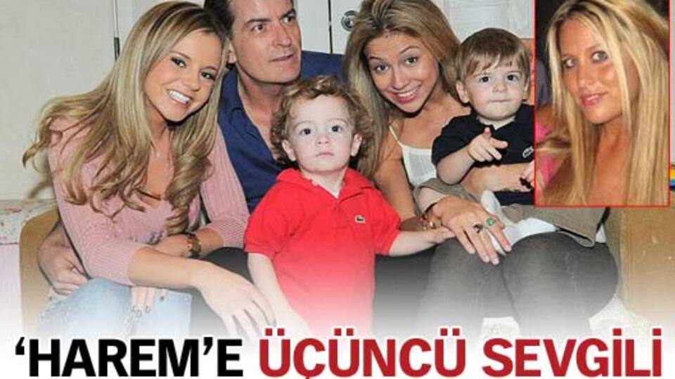 Charlie Sheen'e üçüncü sevgili