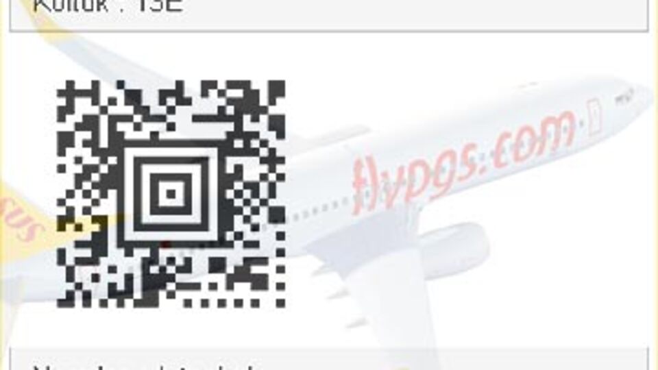 Barkod ile mobil check-in başladı