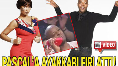 Hülya Avşar, Pascal'a ayakkabı fırlattı! - VİDEO