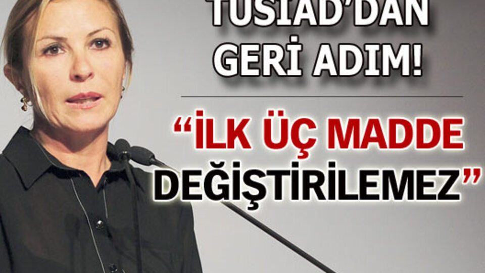 "Bize göre ilk üç madde değiştirilemez'"
