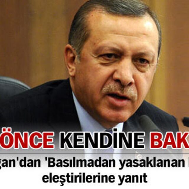"AB önce kendine baksın"